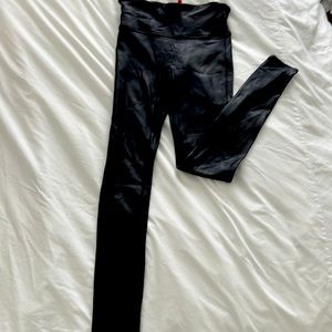 Spanx Leather leggings - Size: S/P color: Black